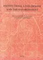 Cover image for Institutions, Livelihoods and the Environment