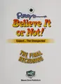 Cover image for Expect the unexpected