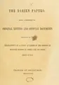 Cover image for The Darien papers: being a selection of original letters and official documents relating to the establishment of a colony at Darien by the company of Scotland trading to Africa and the Indies. 1695-1700