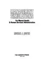 Cover image for Management simulations for mental health & human services administration