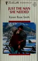 Cover image for Just the man she needed