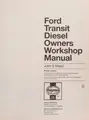 Cover image for Ford Transit diesel owners workshop manual