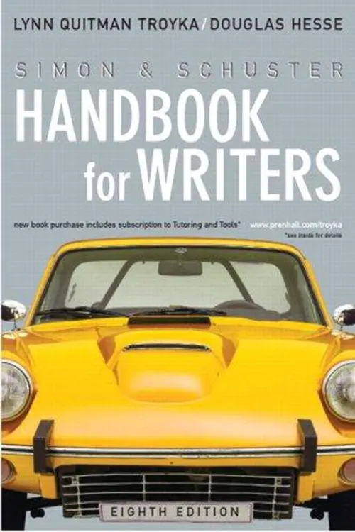 Simon & Schuster Handbook for Writers (8th Edition) (MyCompLab Series) cover