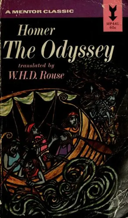 Homer, The Odyssey: the story of Odysseus cover