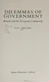 Cover image for Dilemmas of government