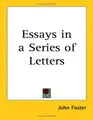 Cover image for Essays in a Series of Letters