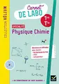 Cover image for Physique chimie 1re/Tle - Éd. 2020 - Carnet de labo élève