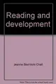 Cover image for Reading and development