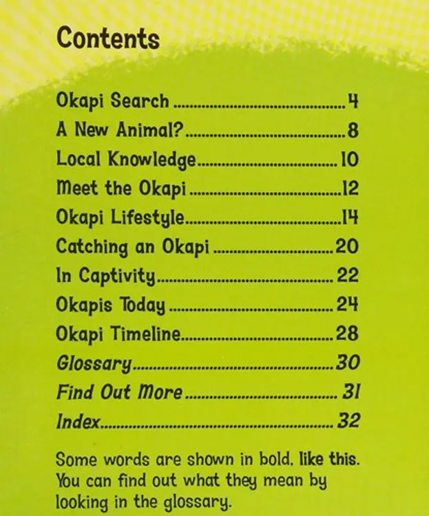 Discover the Okapi cover
