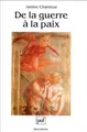 Cover image for De la guerre à la paix