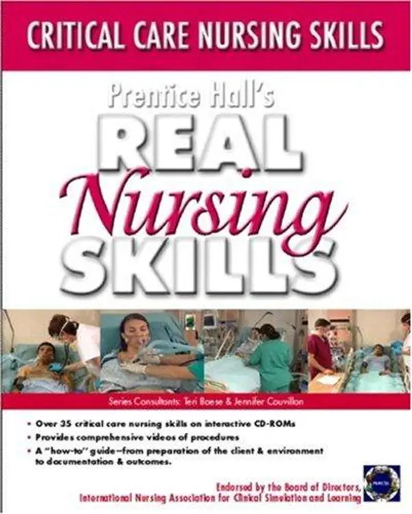Prentice Hall Real Nursing Skills: Critical Care Nursing Skills (Prentice Hall Real Nursing Skills Series) cover