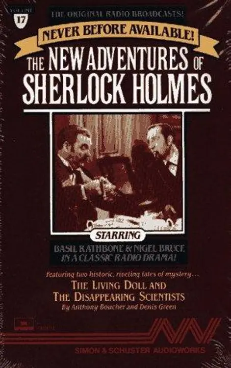 The New Adventures of Sherlock Holmes - Volume 17: The Living Doll & The Disappearing Scientists cover