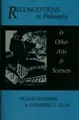 Cover image for Reconceptions in philosophy and other arts and sciences