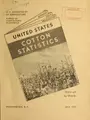 Cover image for United States cotton statistics