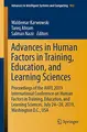 Cover image for Advances in Human Factors in Training, Education, and Learning Sciences