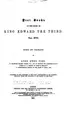 Cover image for Year Books of the Reign of King Edward the Third