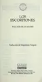 Cover image for Los Escorpiones