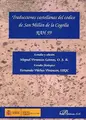 Cover image for Traducciones castellanas del Códice de San Millán de la Cogolla RAH 59