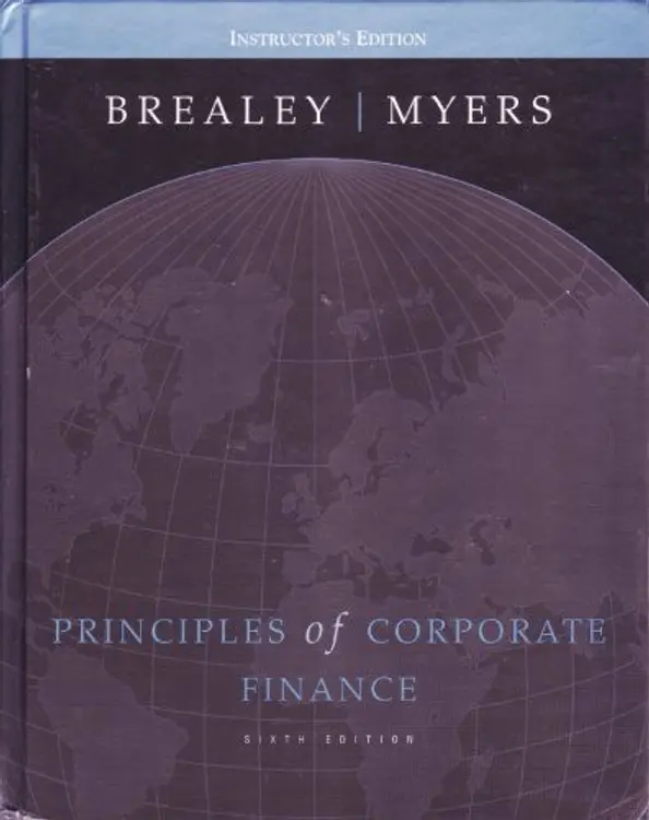 Principles of Corporate Finance cover