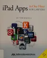 Cover image for Ipad apps in one hour for lawyers