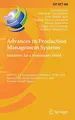 Cover image for Advances in Production Management Systems. Initiatives for a Sustainable World