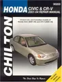 Cover image for Chilton's Honda Civic & CR-V 2001-2004 repair manual
