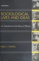 Cover image for Sociological lives and ideas
