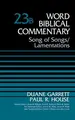 Cover image for Song of Songs and Lamentations, Volume 23B