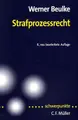 Cover image for Strafprozeßrecht