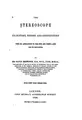 Cover image for The Stereoscope: Its History, Theory, and Construction : with Its ...