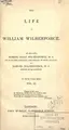 Cover image for The life of William Wilberforce