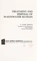 Cover image for Treatment and disposal of wastewater sludges