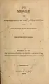 Cover image for Message from the President of the United States at the commencement of the second session of the Fifteenth Congress ...