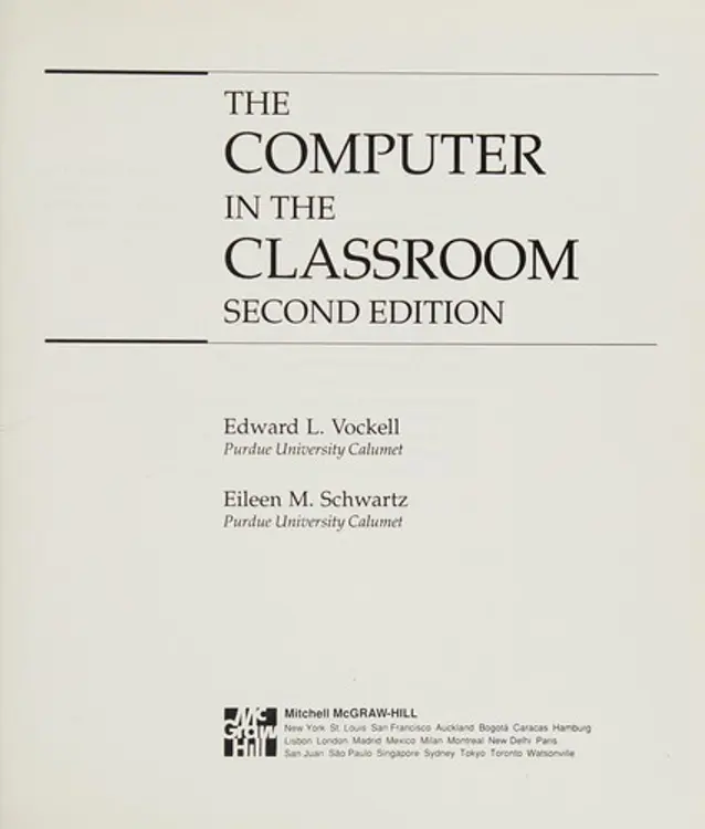 The computer in the classroom cover