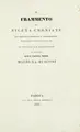 Cover image for Il frammento di Niceta Choniate sui monumenti distrutti a Costantinopoli dall'esercito crociato l'anno MCCIII.