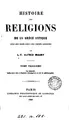Cover image for Histoire des religions de la Grèce antique