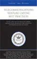 Cover image for Telecommunications Venture Capital Best Practices: Top VCs and CEOs on Telecom Company Growth Plans, Valuations, Exit Strategies, and Raising Rounds of Capital (Inside the Minds)