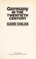 Cover image for Germany in the twentieth century