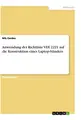 Cover image for Anwendung der Richtlinie VDI 2221 auf die Konstruktion eines Laptop-Ständers