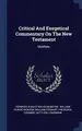 Cover image for Critical and Exegetical Commentary on the New Testament