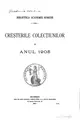 Cover image for Creșterile colecțiunilor in anul ...