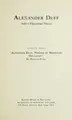 Cover image for Alexander Duff, India's educational pioneer