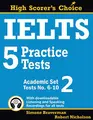 Cover image for IELTS 5 Practice Tests, Academic Set 2