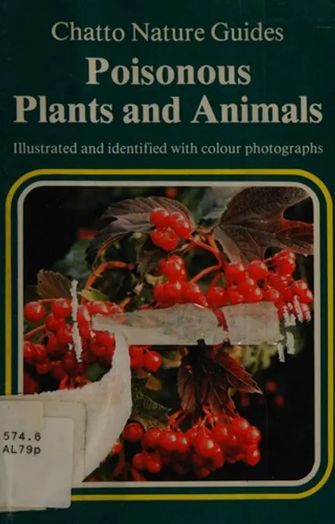 Poisonous plants and animals cover