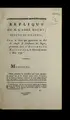 Cover image for Re plique de M. l'abbe  Maury, de pute  de Picardie, sur le droit qui appartient au roi de choisir & d'instituer les juges