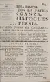 Cover image for No hay con la patria venganza, y Temístocles en Persia