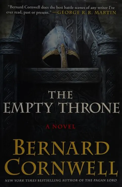 The empty throne: a novel cover