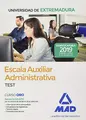 Cover image for Escala Auxiliar Administrativa de la Universidad de Extremadura. Test