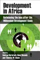 Cover image for Development in Africa