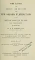 Cover image for Some account of the origin and objects of the new Oxford examinations for the title of associate in arts and certificates for the year 1858